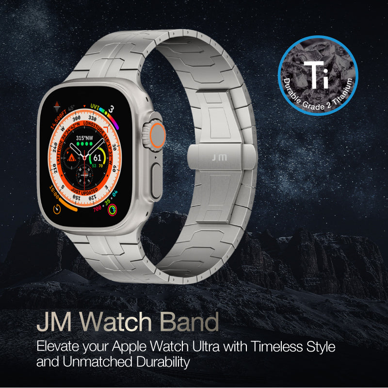 JM Titanium Watch Band for Apple Watch Ultra