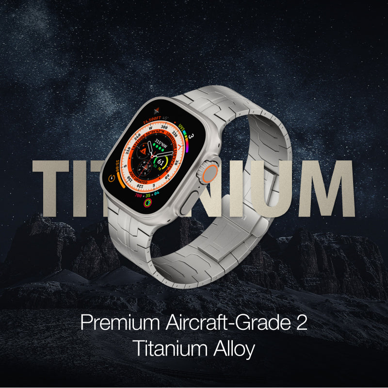 JM Titanium Watch Band for Apple Watch Ultra